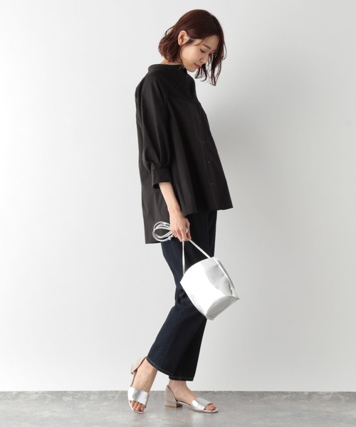 シャツ ブラウス フロントレースシャツ７部袖/MATINEE LINE/267013 レディース | GLOBAL WORK | 09