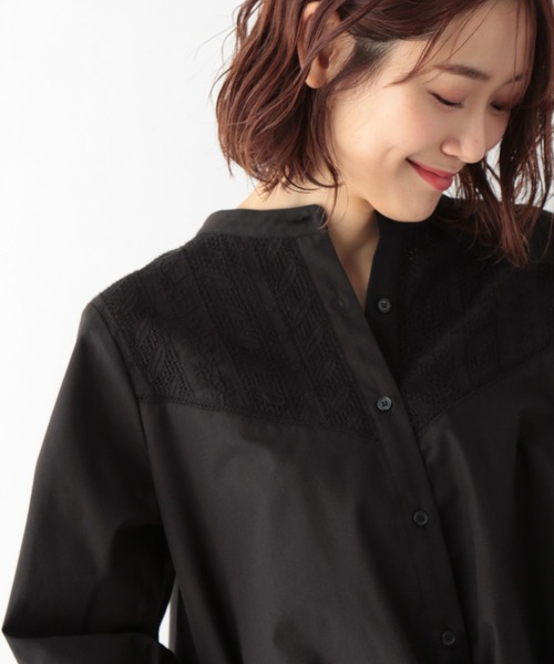 シャツ ブラウス フロントレースシャツ７部袖/MATINEE LINE/267013 レディース | GLOBAL WORK | 18
