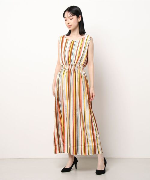 SpRay（スプレイ） ワンピース マルチストライプワンピース : ZOZOTOWN
