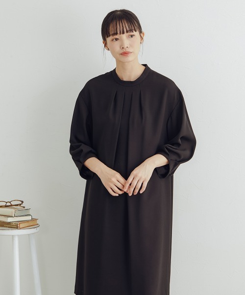 Neina セットアップ 「喪服・礼服」「Neina」洗える防しわタック