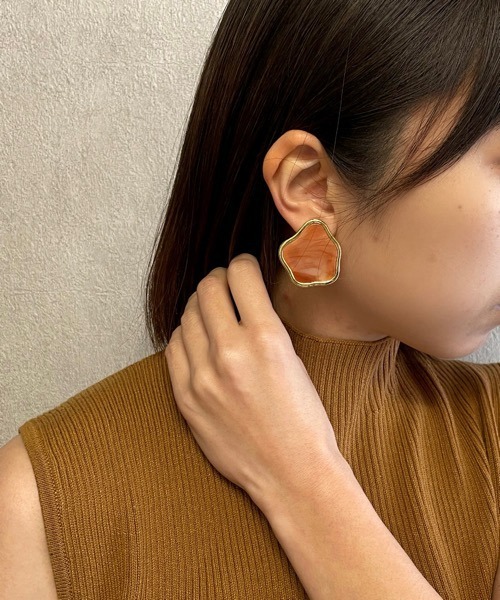 TONE（トネ） ピアス 「KuKuLu TOKYO」ニュアンス モチーフ メタル