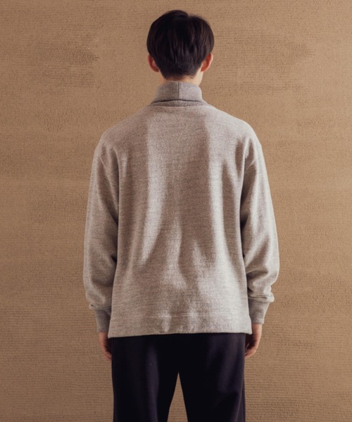 Jackman NYCロゴ ソリッドグレー トレーナー Jackman（ジャックマン） トレーナー スウェット GG Sweat GJ neck