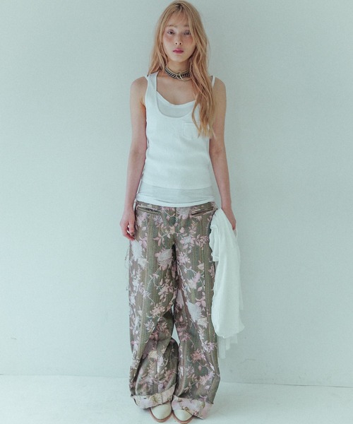 あ*】様 完売品 新品未使用 igi インサイドアウトジャガードパンツ igi パンツ INSIDE OUT JACQUARD PANTS/インサイドアウト
