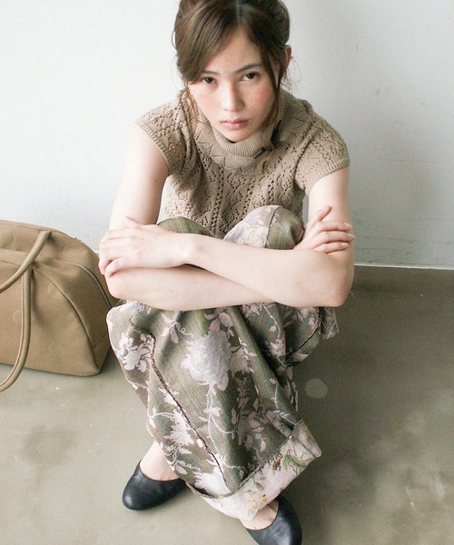 igi ワイドパンツ パンツ INSIDE OUT JACQUARD PANTS/インサイドアウト