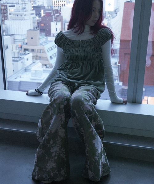 igi ワイドパンツ パンツ INSIDE OUT JACQUARD PANTS/インサイドアウト