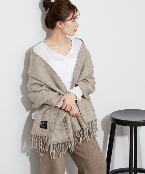 新品・タグ付き☆Plage　アトリエフランセ　別注 2WAY ブラウス LES ATELIERS FRANCAIS DE CONFECTION 別注 2WAY ブラウス