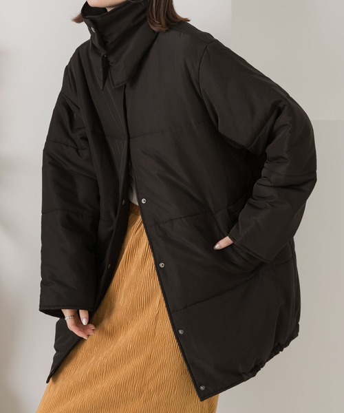 ad thie（アドティエ） ダウンコート ダウンジャケット スタンドカラー