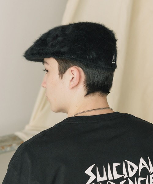 KANGOL キャスケット ハンチングキャップ ベレー帽 KANGOL 帽子 ベレー帽 「KANGOL」ハンチング バックロゴ入り 504