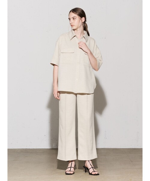 MIDIUMISOLID（ミディウミソリッド） ブラウス シャツ MIDIUMISOLID