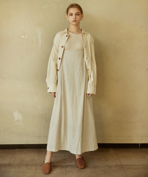RNA-N（アールエヌエーエヌ） ワンピース D1635 リネンレーヨンタック