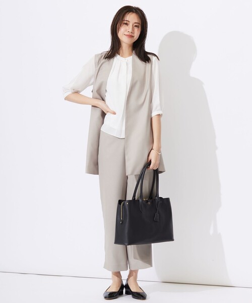 未使用J.プレスセットアップ対応・洗える・UVケア・速乾ストレッチ ジレ、パンツ J.PRESS｜【セットアップ対応・洗える・UV加工・吸水速乾
