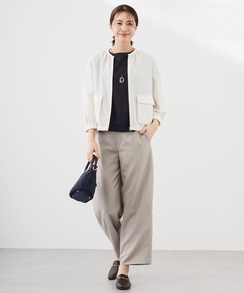未使用J.プレスセットアップ対応・洗える・UVケア・速乾ストレッチ ジレ、パンツ J.PRESS パンツ 「セットアップ対応・洗える・UVケア・速乾