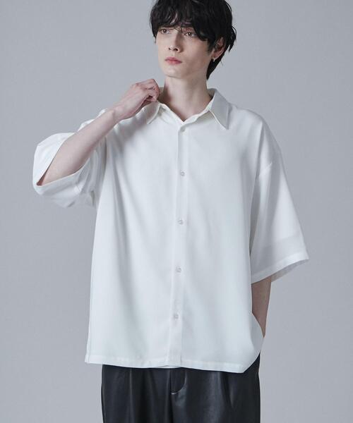 LUCY（ルーシー） シャツ 半袖 LUCY/トロミBIGシャツ メンズ
