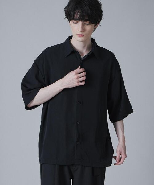 LUCY（ルーシー） シャツ 半袖 LUCY/トロミBIGシャツ メンズ