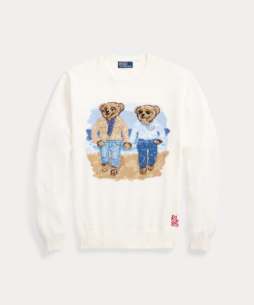 美品 palace Ralph Lauren Skate ベア ニット XL POLO RALPH LAUREN セーター ニット Ralph ＆ Ricky ベア メンズ