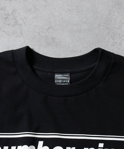 NUMBER (N)INE(ナンバーナイン) / Tシャツ/1/コットン/BLK