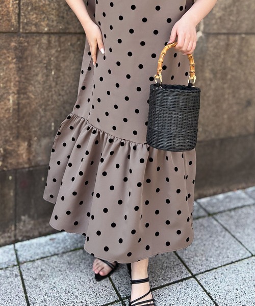 21日までの価格:Vintage flowerフロッキーknit ワンピース M Vintage FlowerフロッキーKnitワンピース - メルカリ