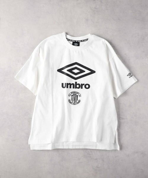 umbro tシャツ 「UMBRO」ロゴクルーネックTシャツ レディース