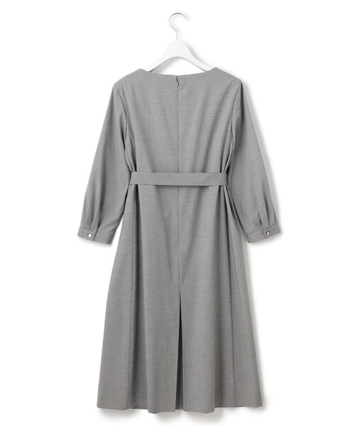 新品　23区　24AW【洗える】TRハウンドトゥース ワンピース 大きいサイズ 23区（ニジュウサンク） ワンピース 「洗える」TRハウンドトゥース