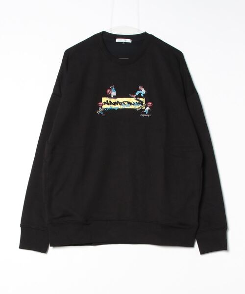 RE730 tシャツ なみおくんはフロントに集合！ ビッグシルエット