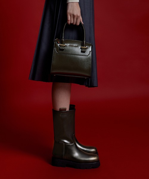CHARLES ＆ KEITH トートバッグ Temmie テミー ストラクチャー