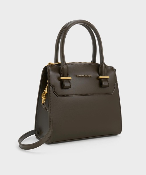 CHARLES ＆ KEITH トートバッグ Temmie テミー ストラクチャー
