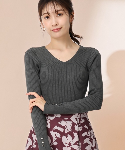 MISCH MASCH（ミッシュマッシュ） ニット セーター ベーシック成型編み