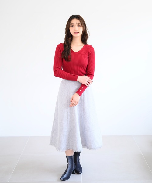 MISCH MASCH（ミッシュマッシュ） ニット セーター ベーシック成型編み