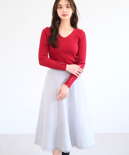 MISCH MASCH（ミッシュマッシュ） ニット セーター ベーシック成型編み