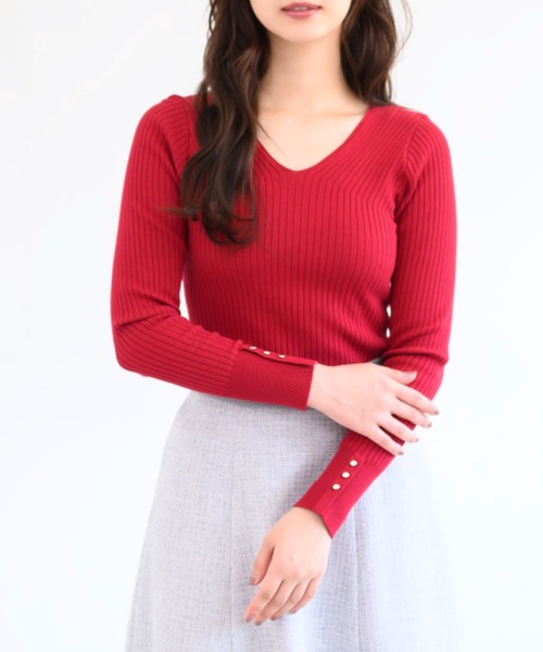 MISCH MASCH（ミッシュマッシュ） ニット セーター ベーシック成型編み