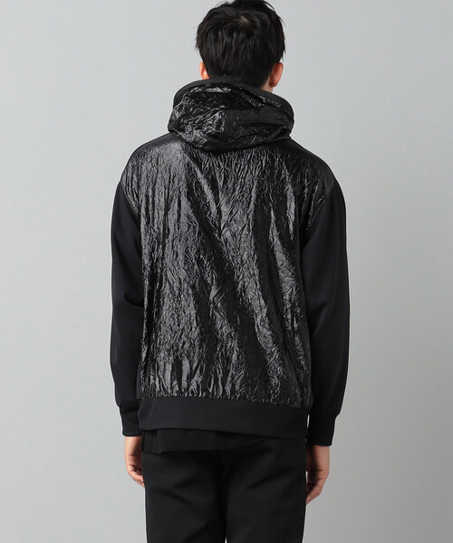 ベータ・メン（BMEN）/シルクナイロン　ワッペン付きブルゾン β MEN（ベータ・メン） ブルゾン アウター シルクナイロン ワッペン