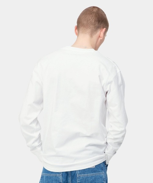tシャツ Carhartt WIP/カーハートダブリューアイピー ロンTee/無地Tee オーガニックコットン ルーズシルエット I029955 メン | Carhartt WIP | 05