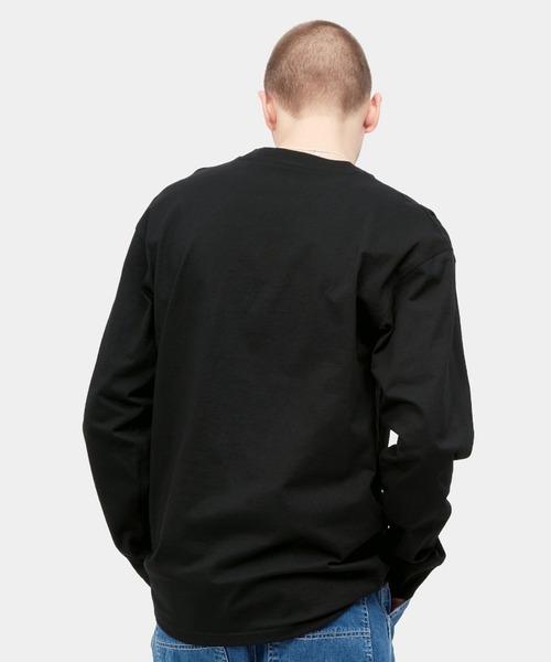 tシャツ Carhartt WIP/カーハートダブリューアイピー ロンTee/無地Tee オーガニックコットン ルーズシルエット I029955 メン | Carhartt WIP | 08