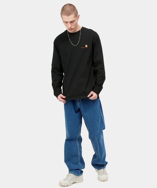 tシャツ Carhartt WIP/カーハートダブリューアイピー ロンTee/無地Tee オーガニックコットン ルーズシルエット I029955 メン | Carhartt WIP | 09