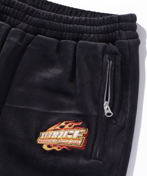 【即日発送可】XLARGE VELOUR TRACK JACKET PANTS RPOVIG Velour Tracksuit Sweatsuit Velvet:Men's Jogging track
