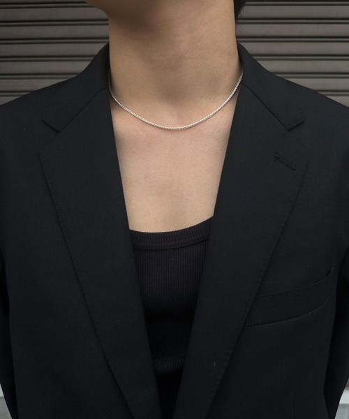 whoseA（フーシー） ネックレス 「silver925」RopeNecklace/ ロープ 