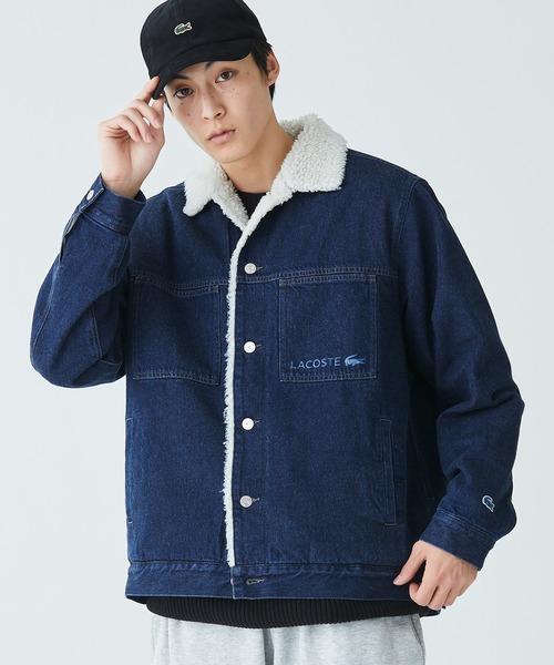 LACOSTE（ラコステ） ブルゾン アウター ボアライニングデニム