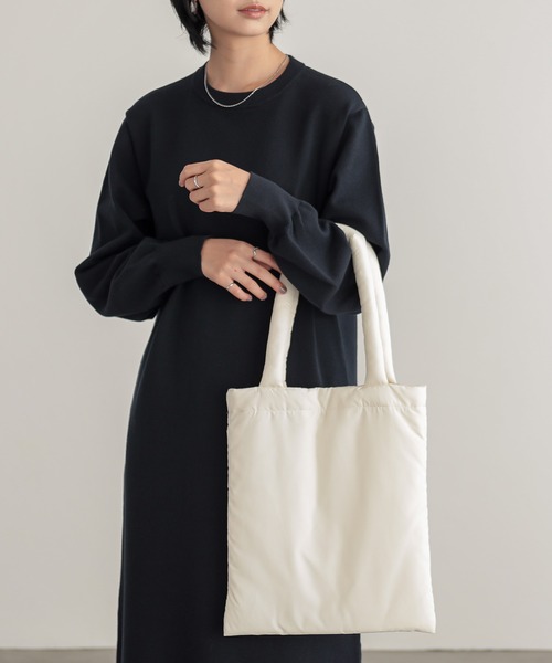 for/c トートバッグ 撥水中綿トートバッグ「サスティナブル