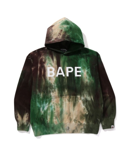 A BATHING APE パーカー ICE DYE BAPE RELAXED FIT PULLOVER HOODIE 