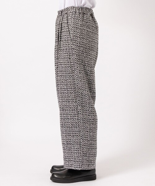 パンツ 「JUHA/ユハ」「別注」 2TUCK WIDE TWEED PANT メンズの画像