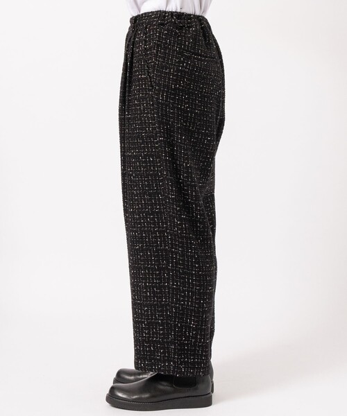 パンツ 「JUHA/ユハ」「別注」 2TUCK WIDE TWEED PANT メンズの画像