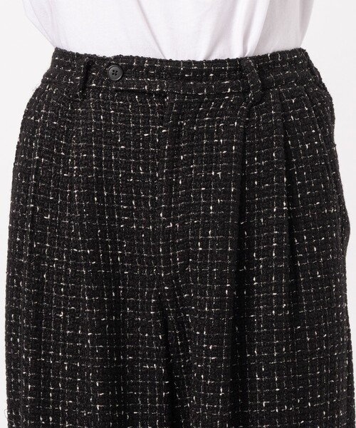 パンツ 「JUHA/ユハ」「別注」 2TUCK WIDE TWEED PANT メンズの画像