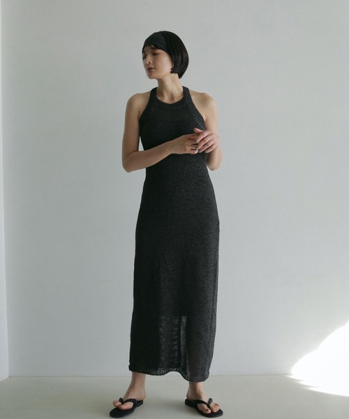anuke ワンピース Strawyarn Knit Onepiece : ZOZOTOWN Yahoo!店