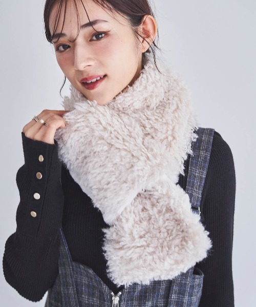 mil（ミル） マフラー ストール 「150cm前後の小柄さんサイズ