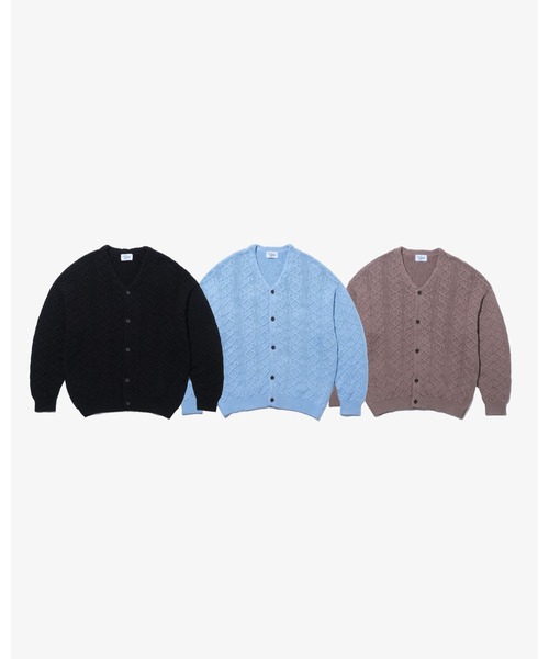 KEBOZ カーディガン KEBOZ カーディガン BALL KNIT CARDIGAN メンズ : ZOZOTOWN