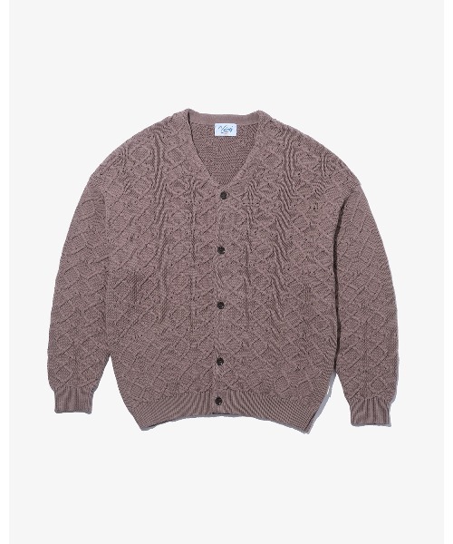 KEBOZ カーディガン BALL KNIT CARDIGAN メンズ : ZOZOTOWN