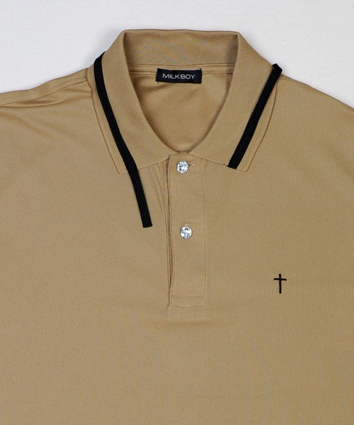 MILKBOY 長袖ポロシャツ CUSTOM POLO ロンTEE MILKBOY（ミルクボーイ