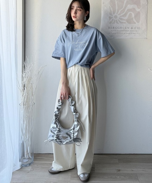 【ホワイト】シルケットコットン 半袖Tシャツ シルケットスムース スタンダード半袖Tシャツ | COOL TOUCH COTTON（T