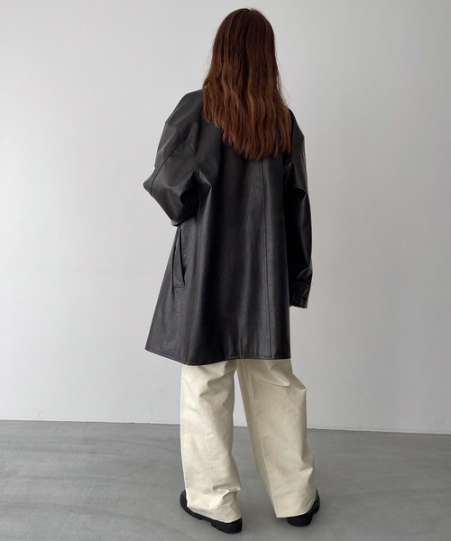 未使用品　canal jean　ジャケット　ブラック CANAL JEAN 「CANAL JEAN」 ジャケット ONE SIZE ブラック