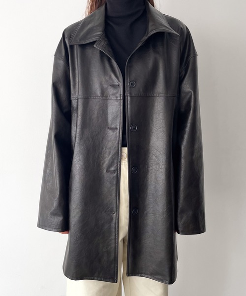 未使用品　canal jean　ジャケット　ブラック CANAL JEAN 「CANAL JEAN」 ジャケット ONE SIZE ブラック